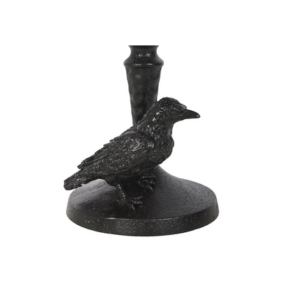 Mystic Raven Pillar Candle Holder