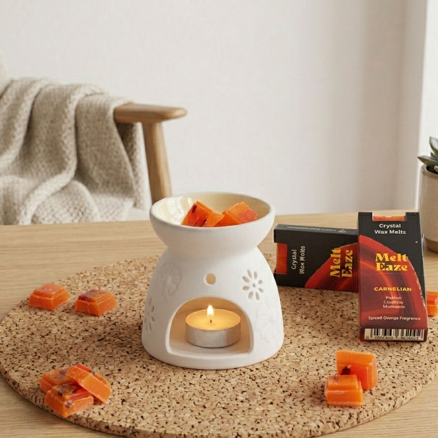 Soy Wax Melts - Carnelian Fire - Spiced Orange - 50g