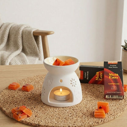 Soy Wax Melts - Carnelian Fire - Spiced Orange - 50g