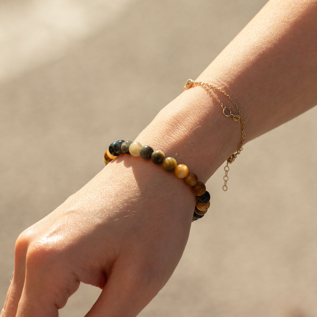 Petite Power Bracelet - Dream Tiger's Eye