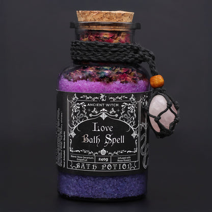 Ancient Witch Bath Potion - Rose Quartz - Love