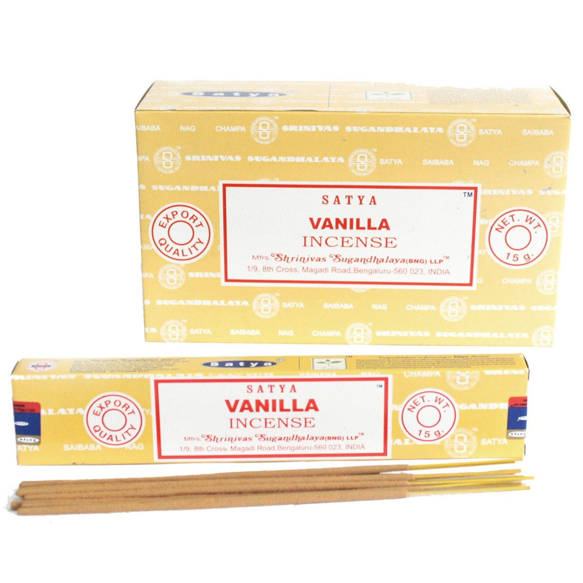 Satya Incense 15g - Vanilla