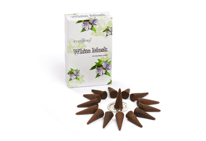 Stamford White Musk Incense Cones