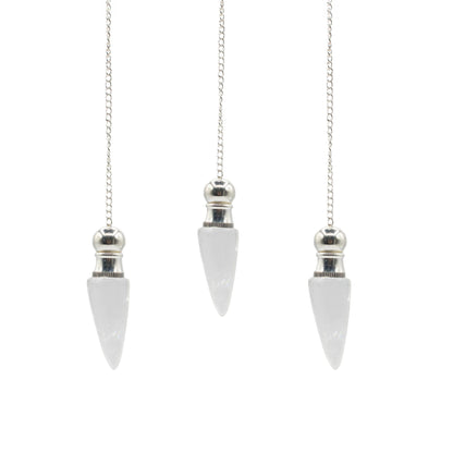 Secret Cavity Discovery of Truth Pendulum - Clear Quartz