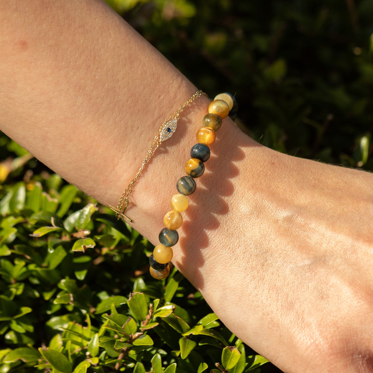 Petite Power Bracelet - Dream Tiger's Eye