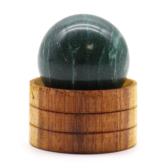 Gemstone Sphere - Indian Jade - 40mm
