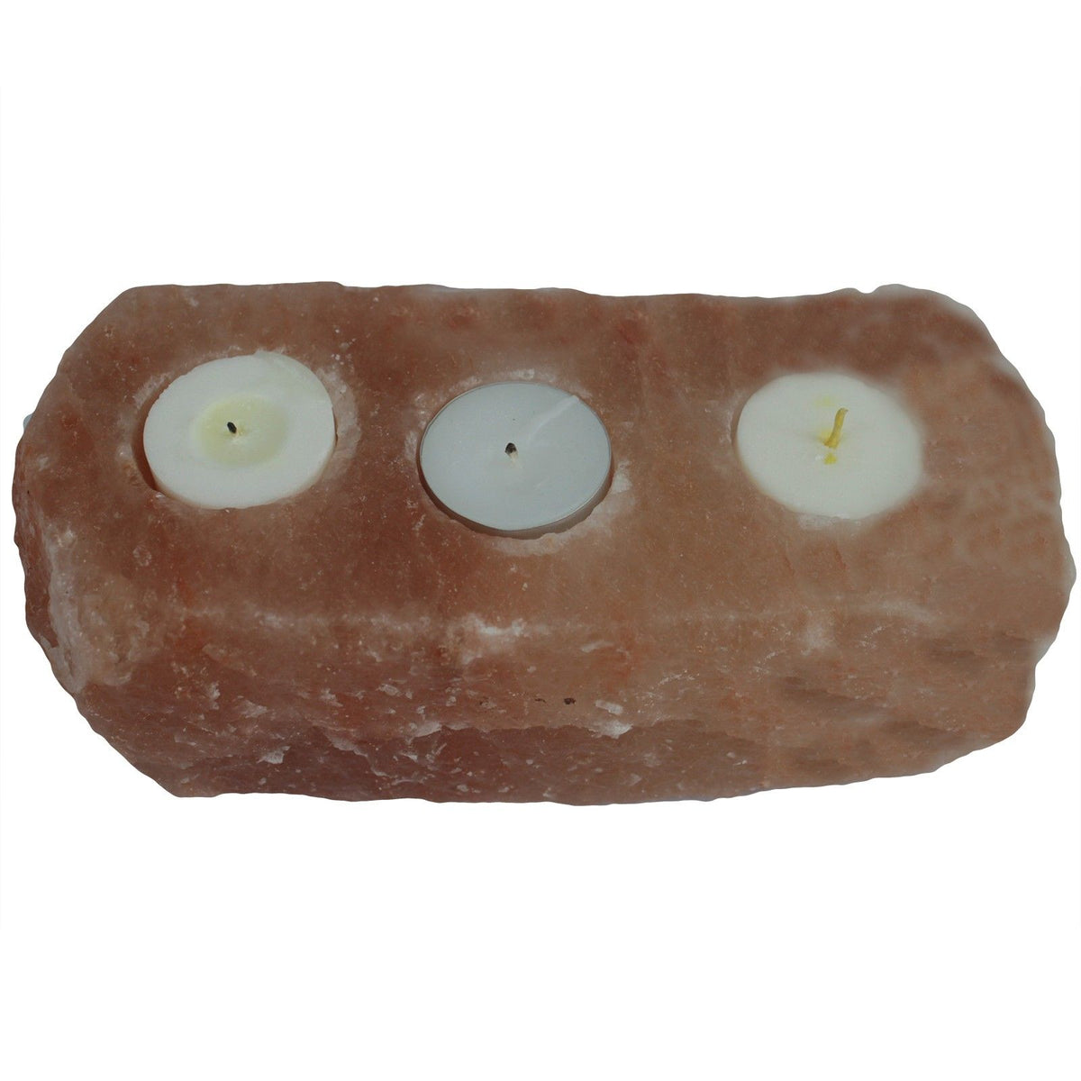 Natural Salt 3 Candle Holder