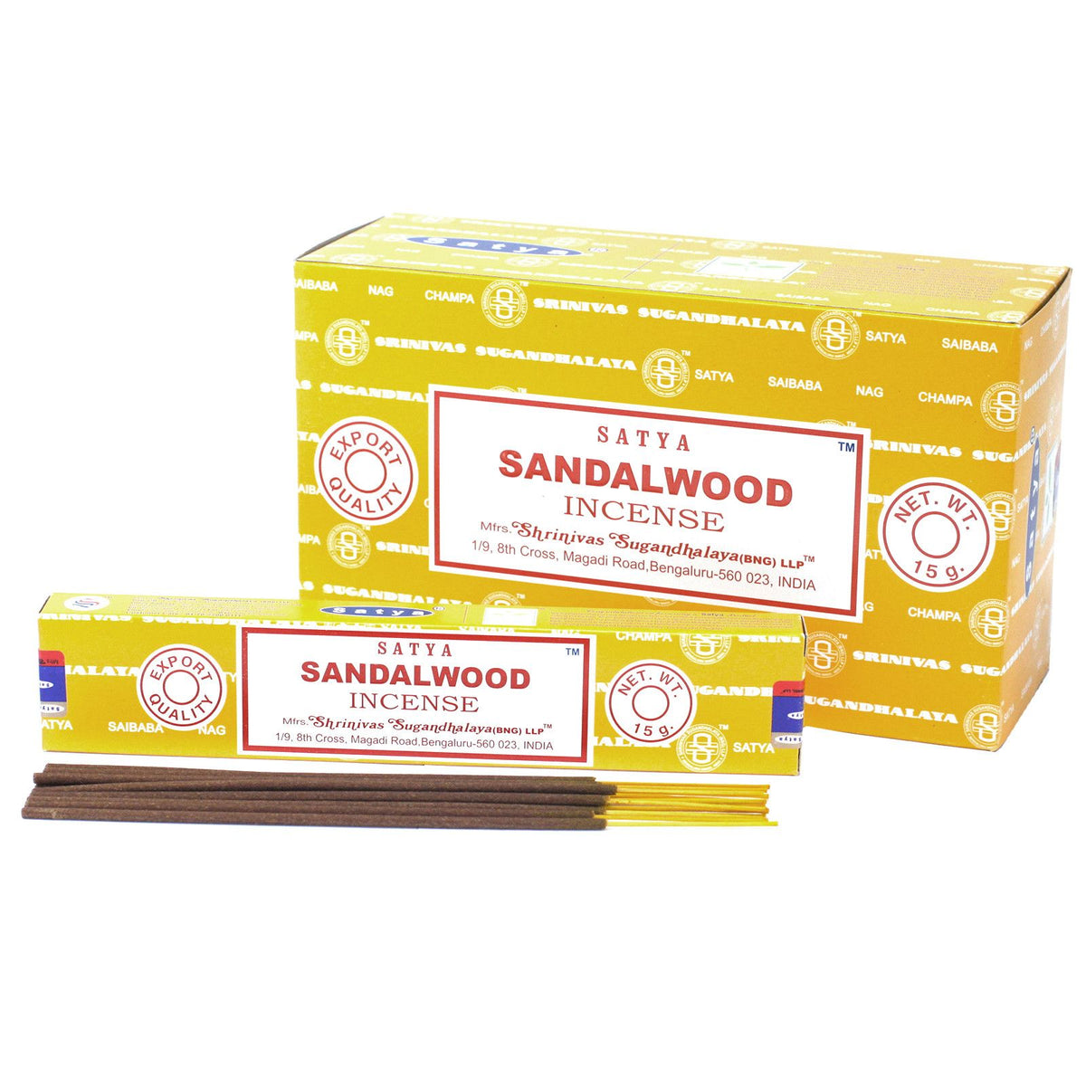 Satya Incense 15g - Sandalwood