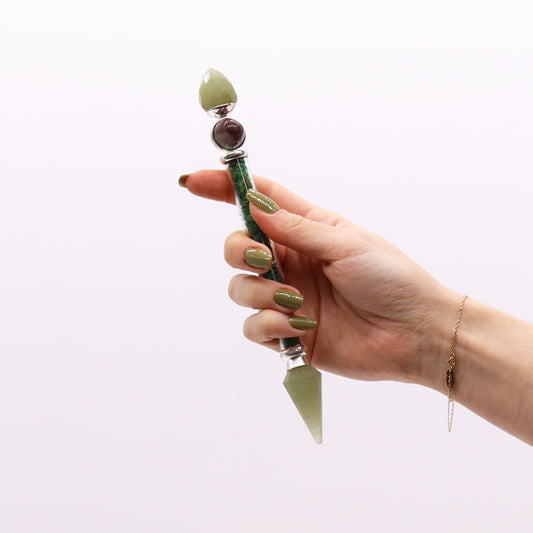 Magic Wand - Green Aventurine - Happiness