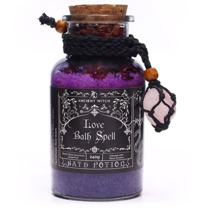 Ancient Witch Bath Potion - Rose Quartz - Love