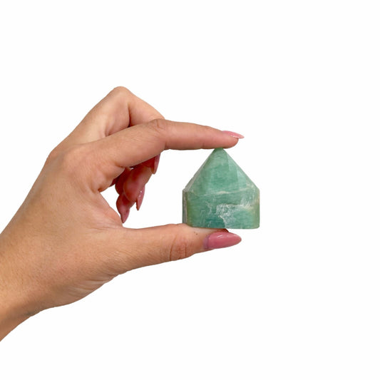 Indian Amazonite Gemstone Top Polished Points