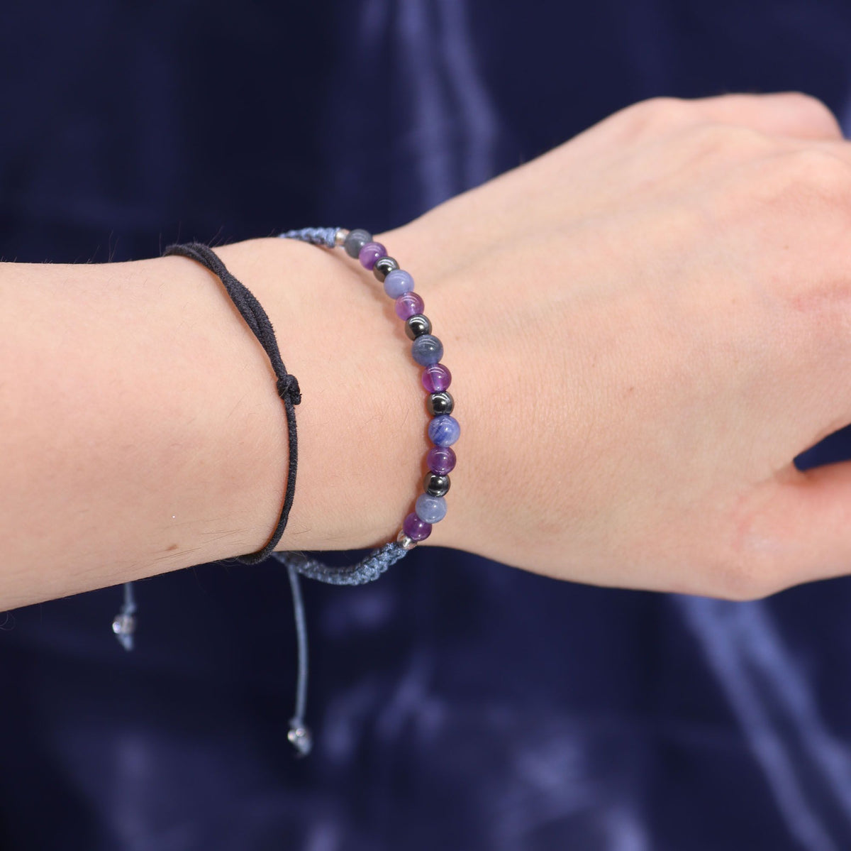 Zodiac Candle & Gemstone Bracelet - Sagittarius