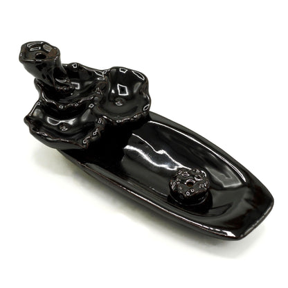 Backflow Incense Burner - Lotus Pond