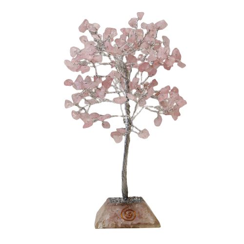 Gemstone Tree - 160 Stone - Rose Quartz