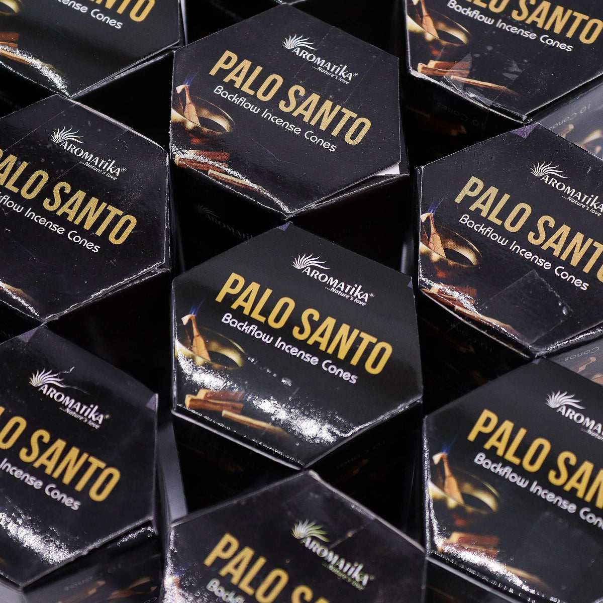 Aromatika Masala Backflow Incense Cones - Palo Santo