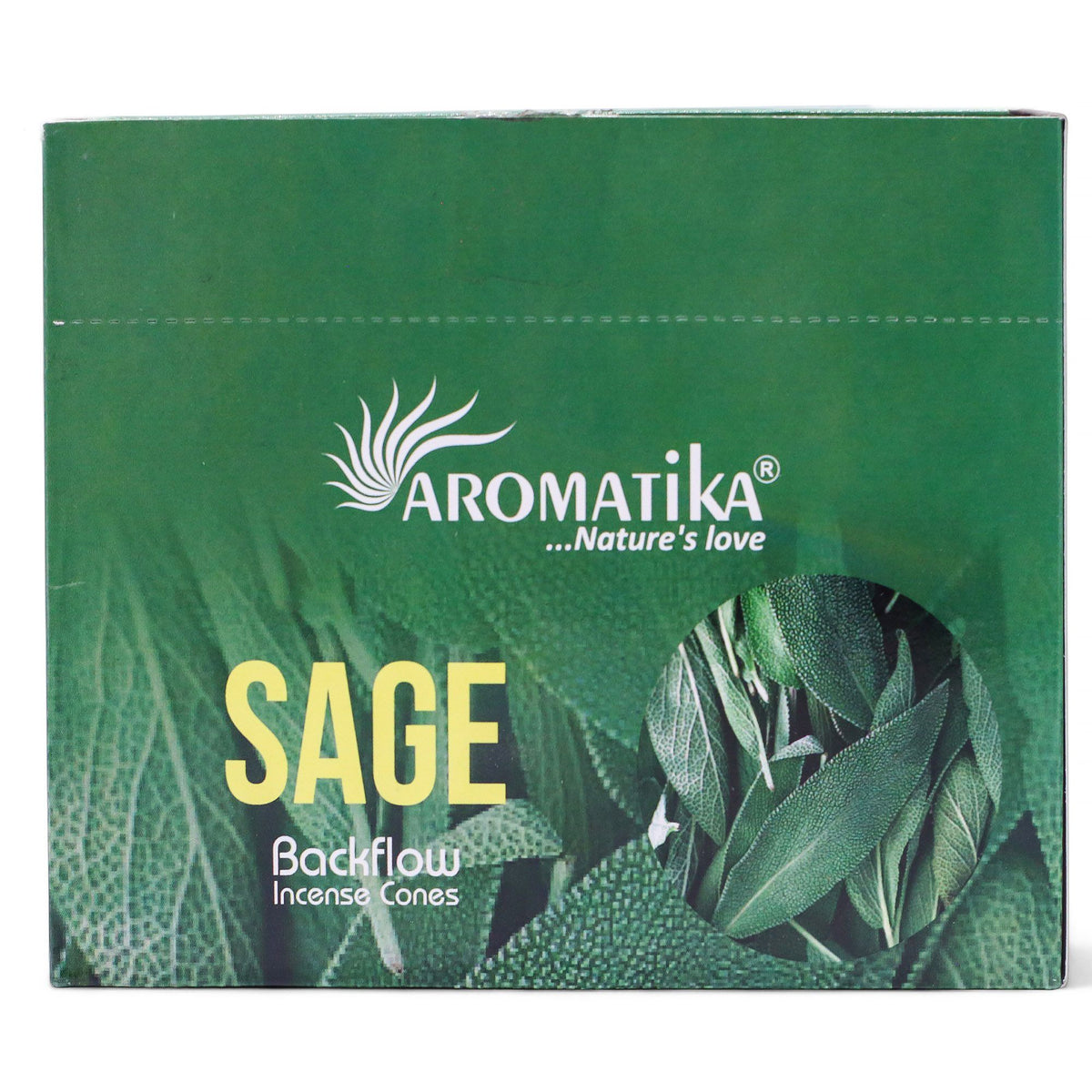 Aromatika Masala Backflow Incense Cones - Sage