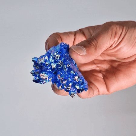 Enhanced Quartz - Aqua Halo Quartz