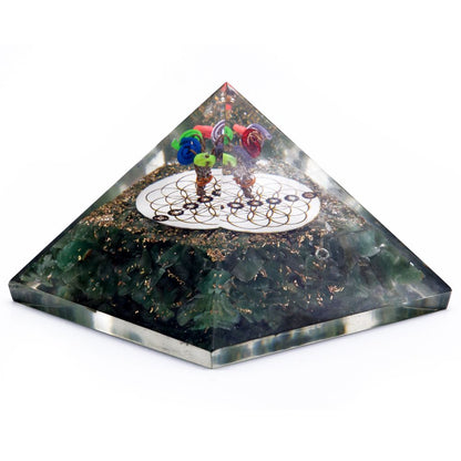 Orgonite Pyramid - Green Aventurine