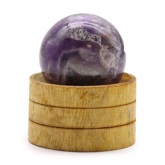 Gemstone Sphere - African Amethyst - 40mm