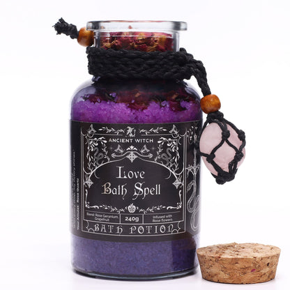 Ancient Witch Bath Potion - Rose Quartz - Love
