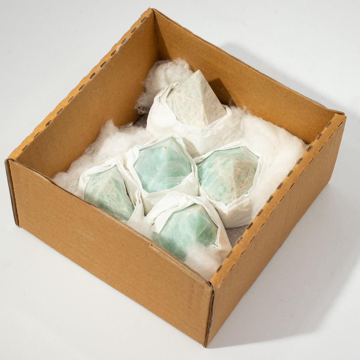 Indian Amazonite Gemstone Top Polished Points