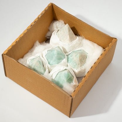 Indian Amazonite Gemstone Top Polished Points