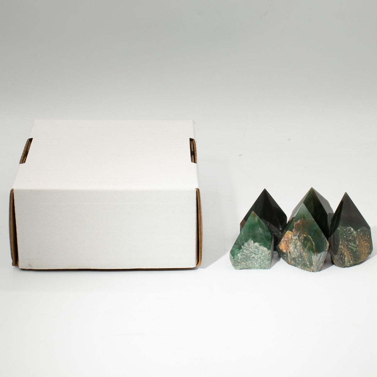 Green Aventurine Gemstone Top Polished Points