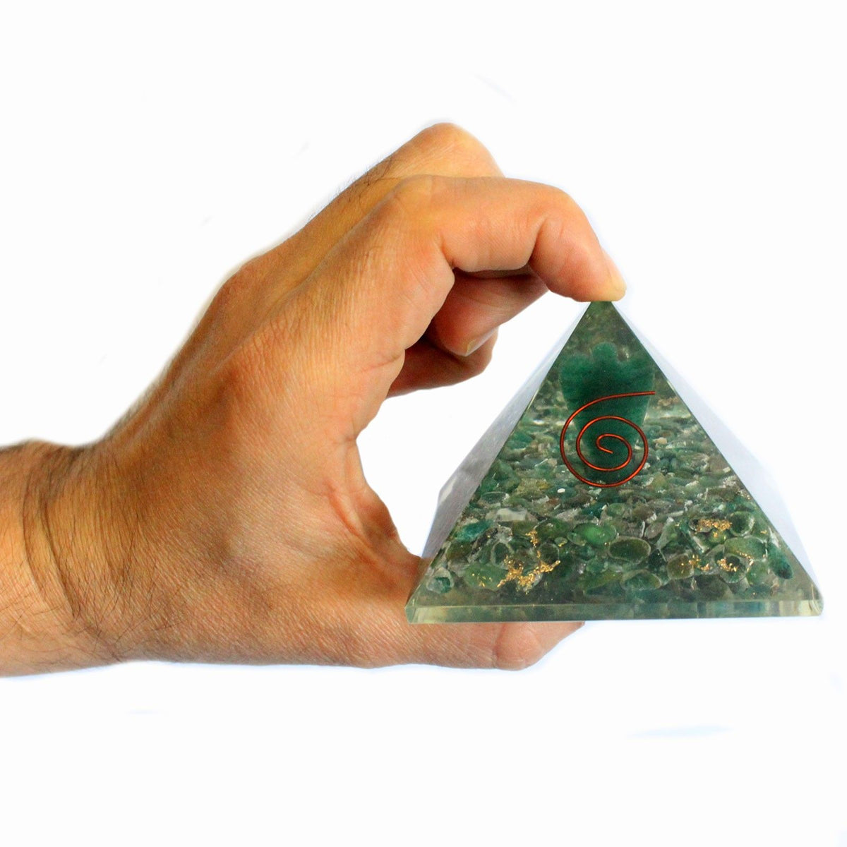 Large Orgonite Pyramid - Angel