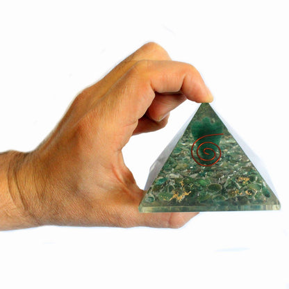 Large Orgonite Pyramid - Angel