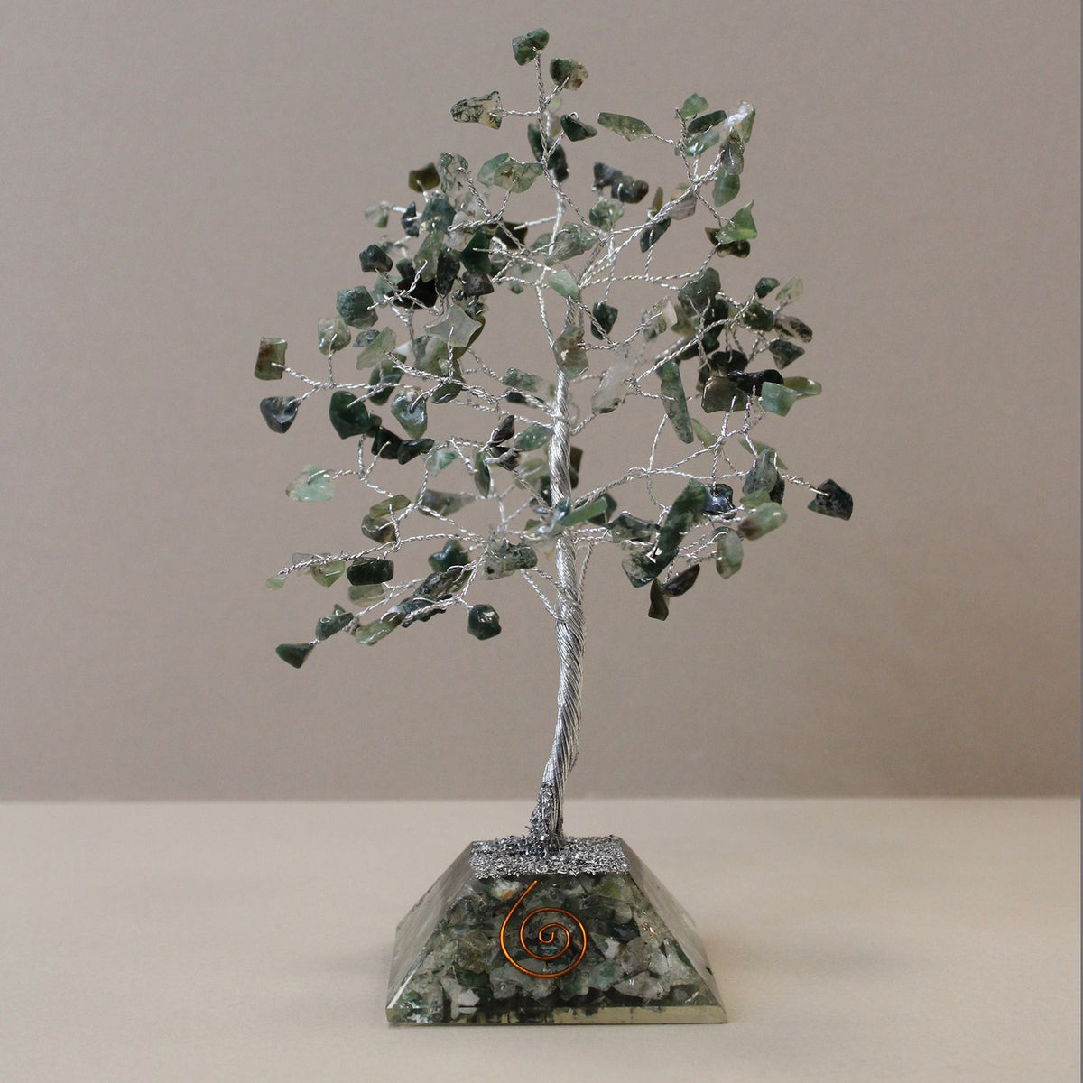 Gemstone Tree - 160 Stone - Moss Agate
