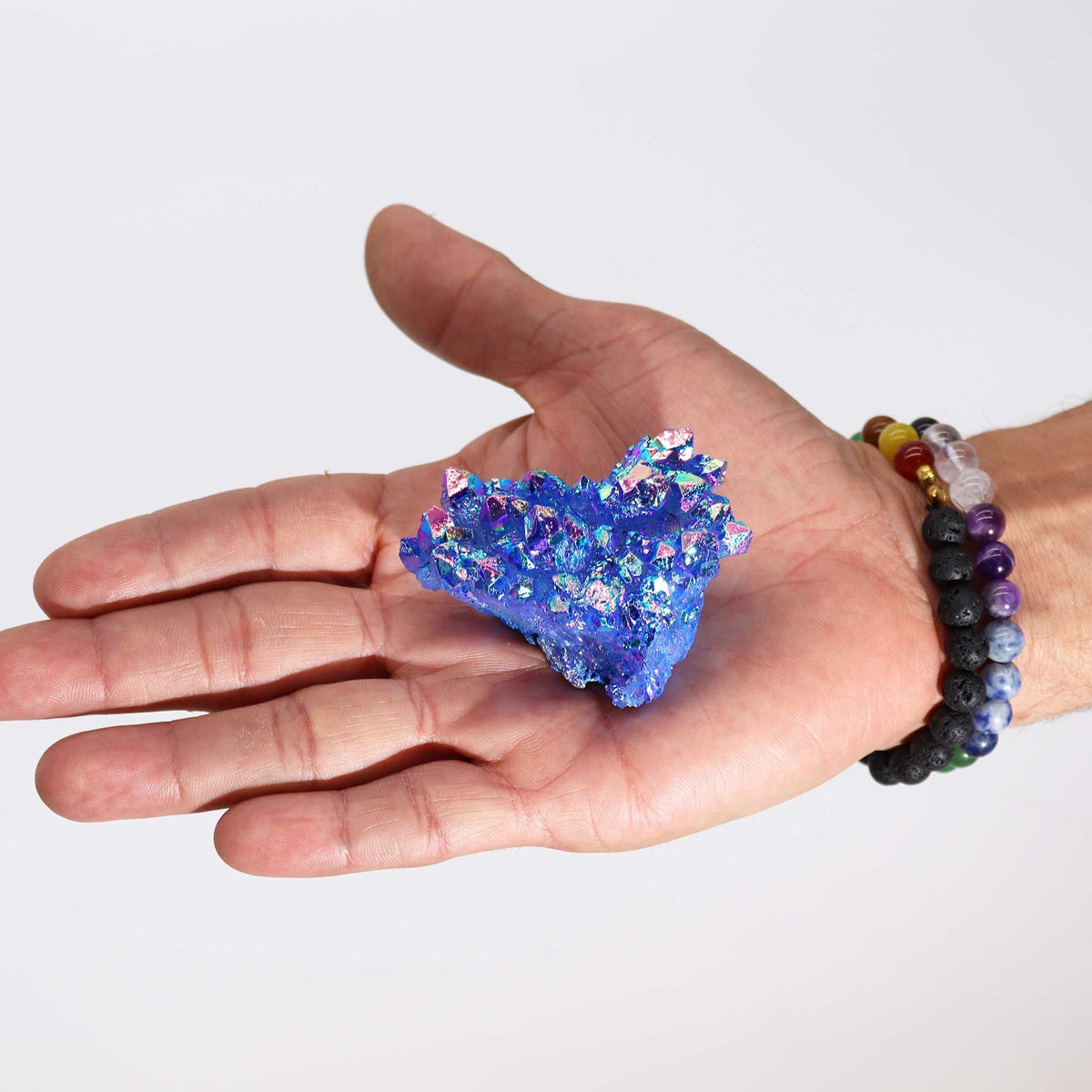 Enhanced Quartz - Aqua Halo Quartz