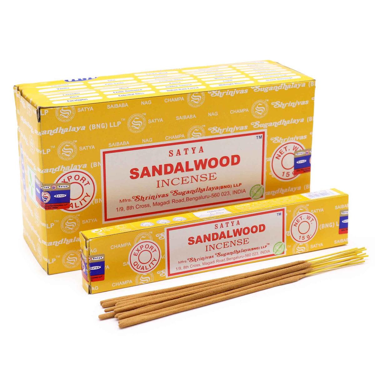 Satya Incense 15g - Sandalwood
