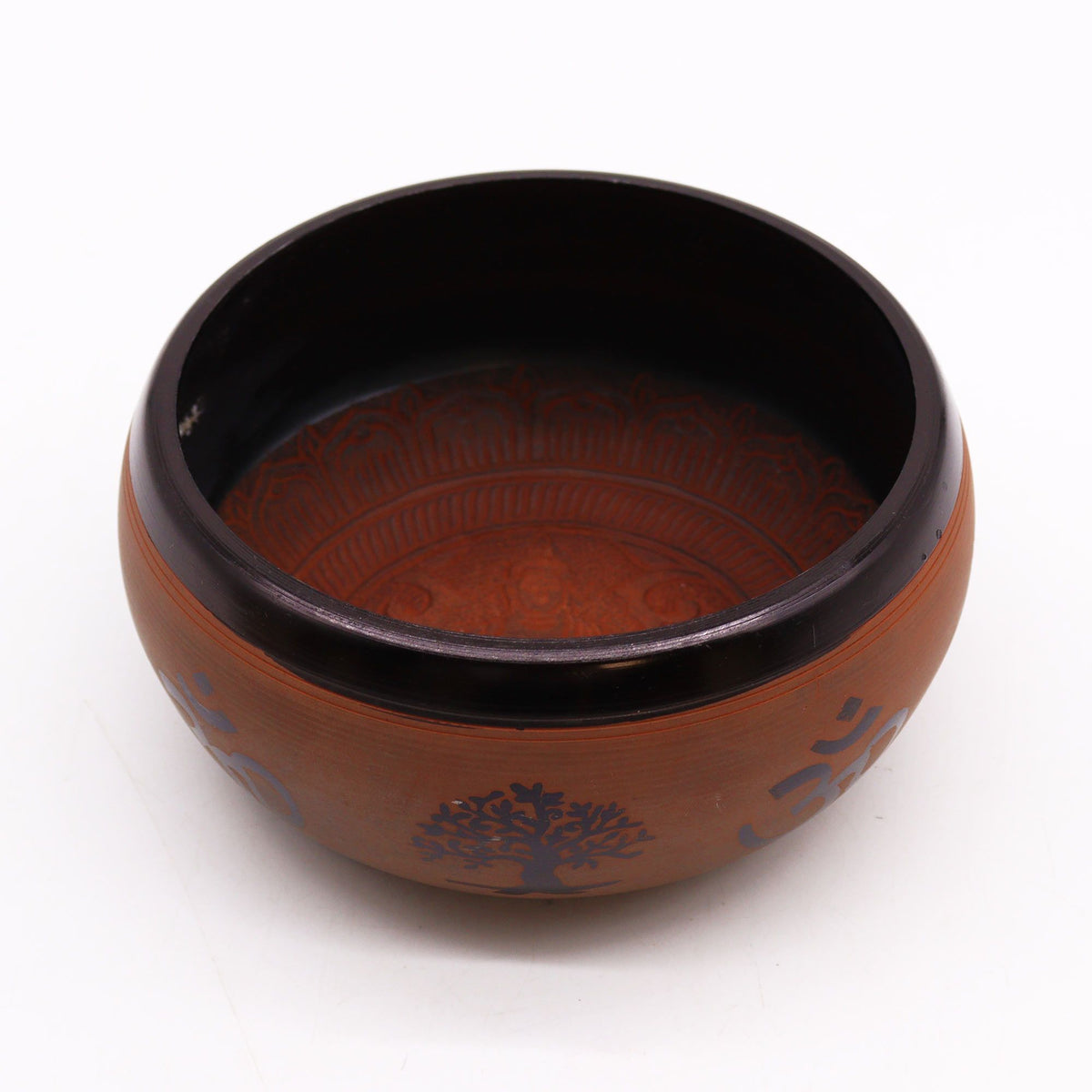 Singing Bowl - Clay Om Buddha