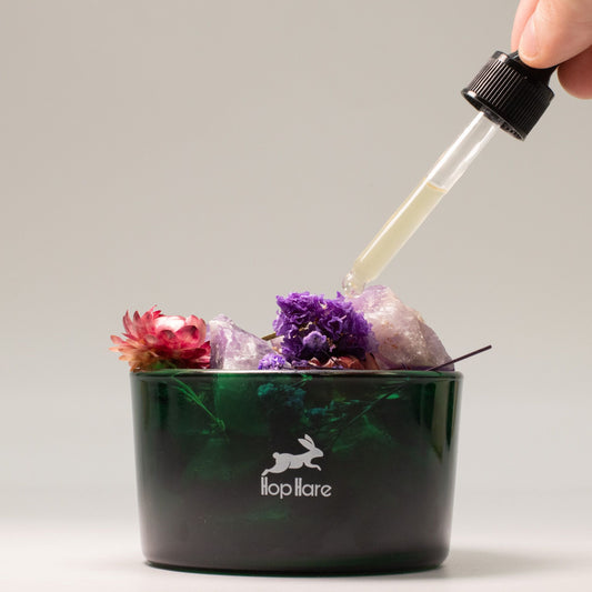 Diffusing Crystals & Floral Set - The Moon