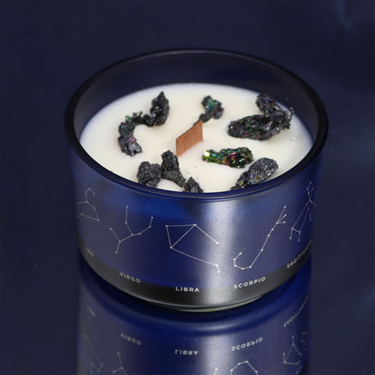 Zodiac Candle & Gemstone Bracelet - Pisces