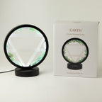 Gemstone Halo Lamp - Earth  - Aventurine & Selenite