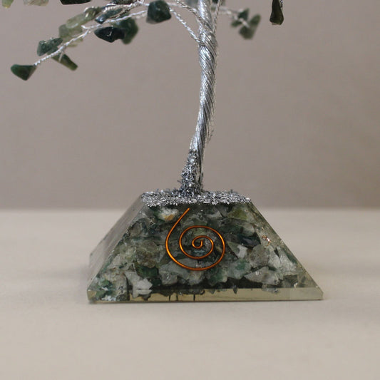 Gemstone Tree - 160 Stone - Moss Agate