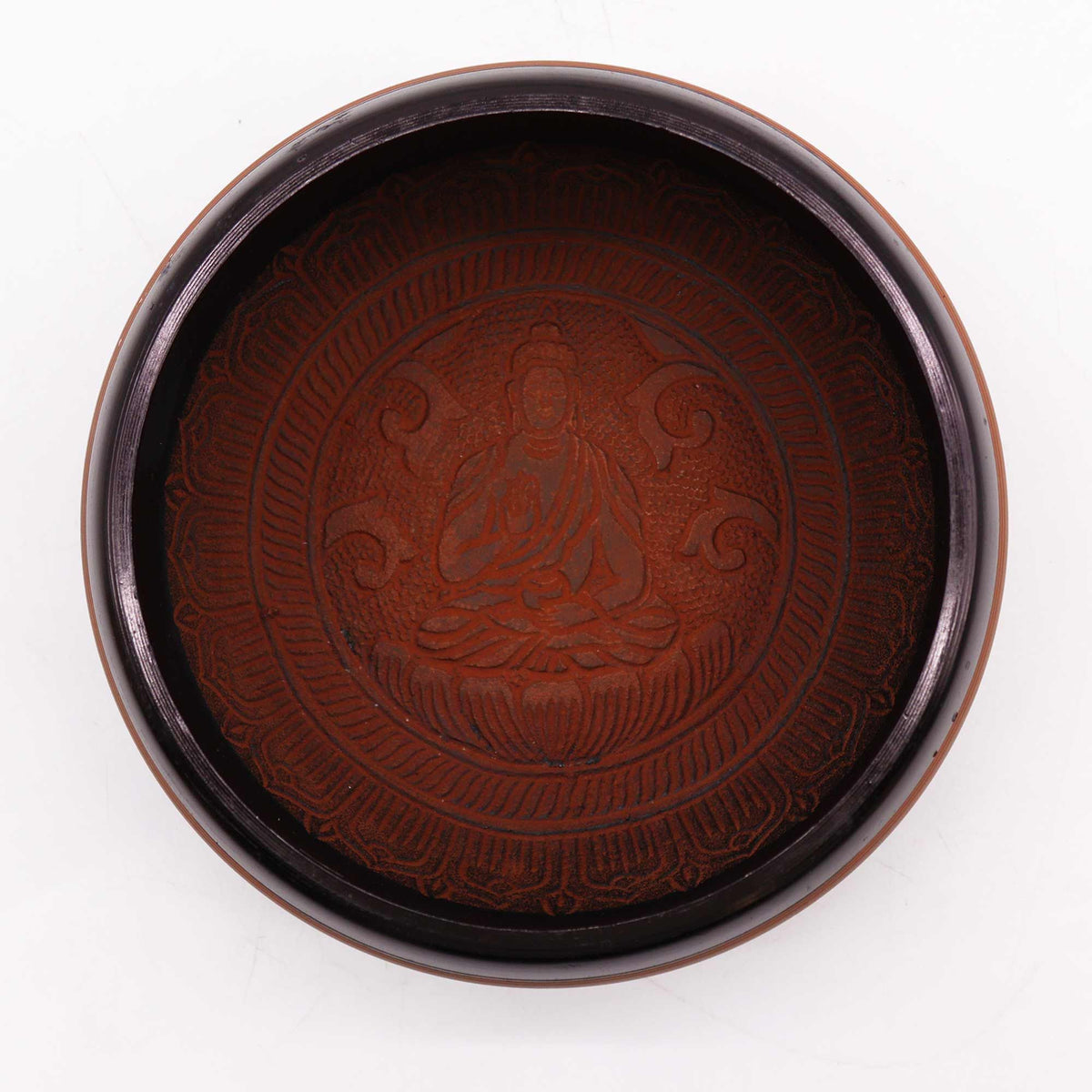 Singing Bowl - Clay Om Buddha