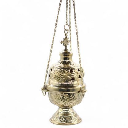 Hanging Brass Incense Burner
