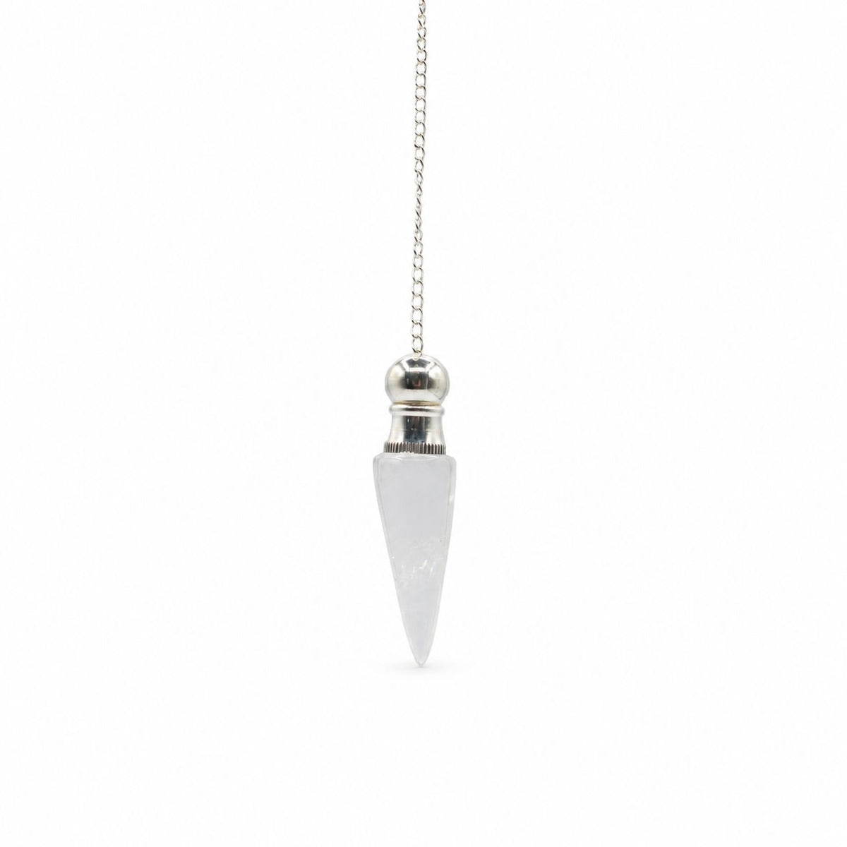Secret Cavity Discovery of Truth Pendulum - Clear Quartz