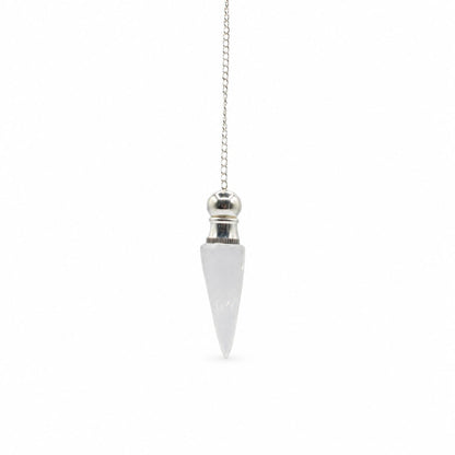 Secret Cavity Discovery of Truth Pendulum - Clear Quartz