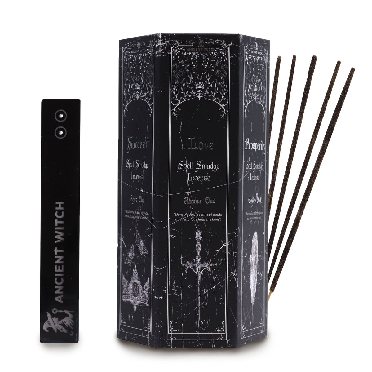 Pyramid Shape Display Incense - Set of 5