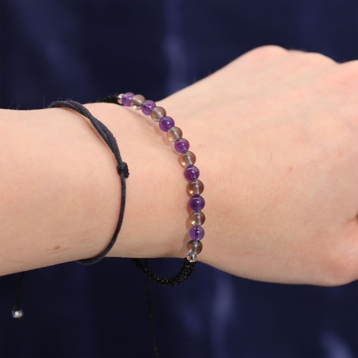 Zodiac Candle & Gemstone Bracelet - Capricorn