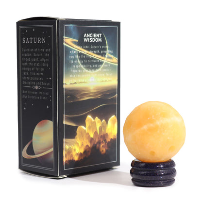 Yellow Jade Planet - Saturn