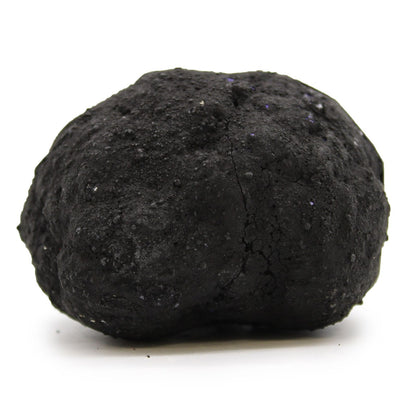 Calsite Geodes - Black Rock - Turqoise / Purple