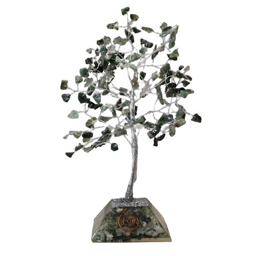 Gemstone Tree - 160 Stone - Moss Agate