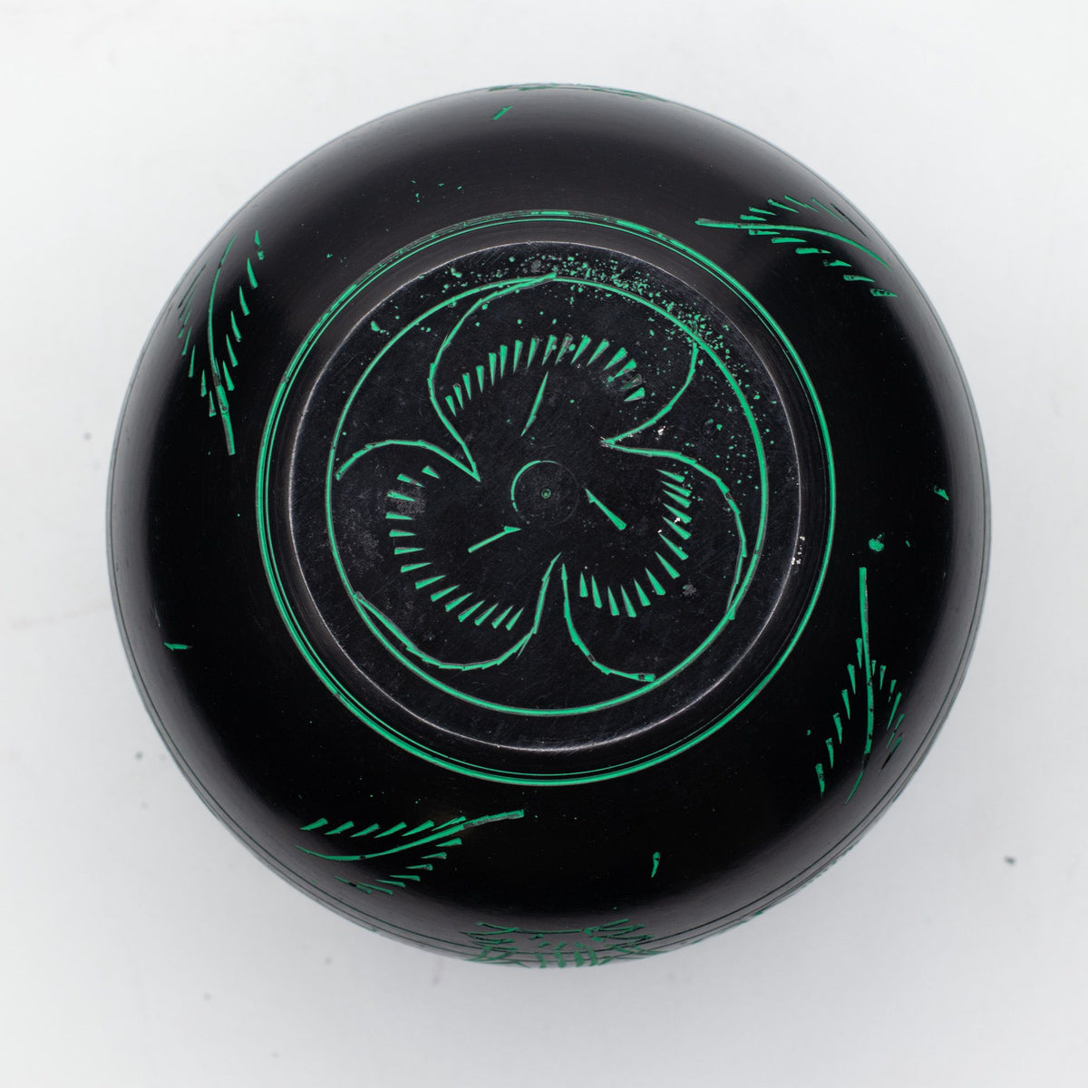 Cauldron Singing Bowl - Magic Mushroom - Green