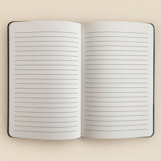 Black Velvet Notebook - Carpe Diem