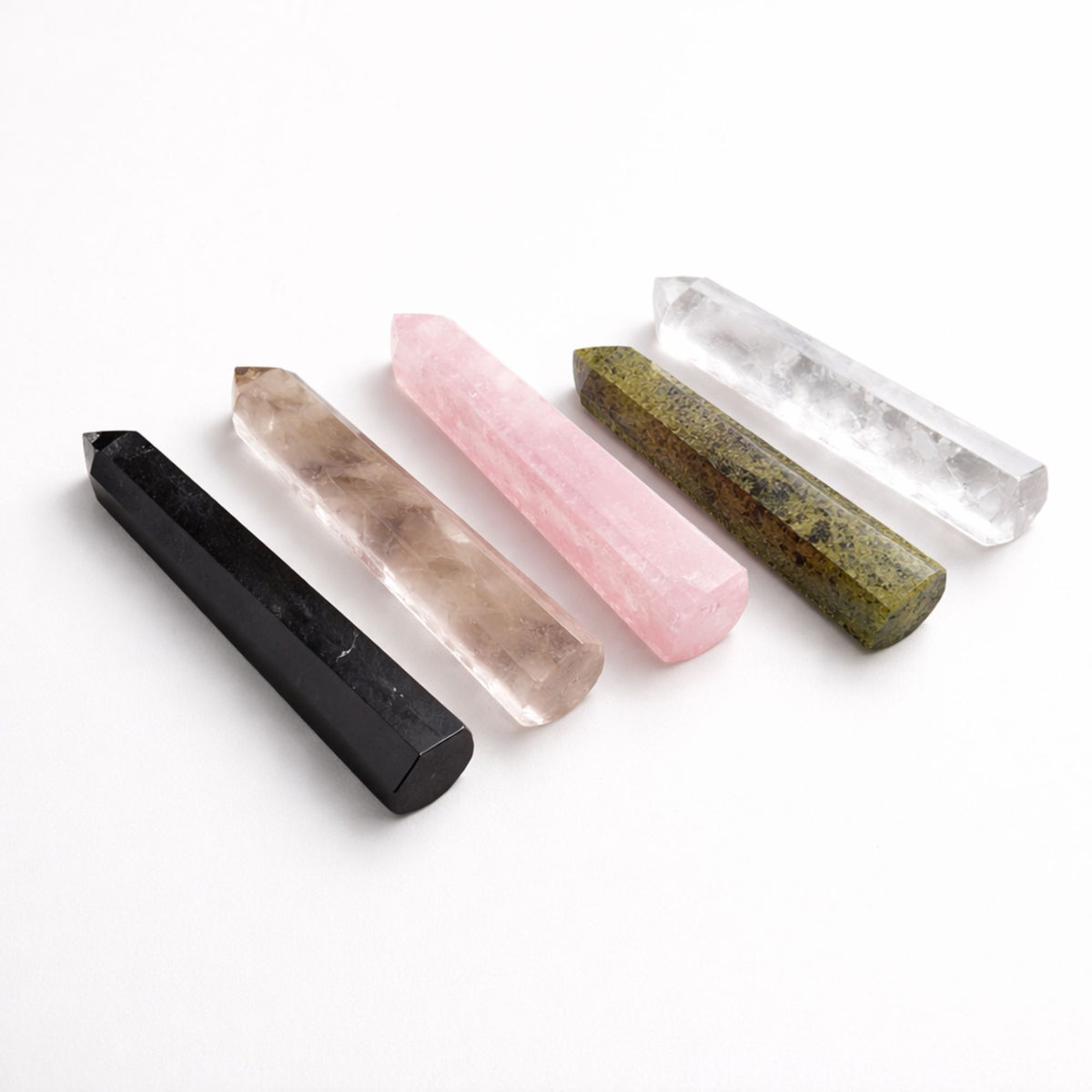 Gemstone Six Face Obelisk Point - Black Tourmaline