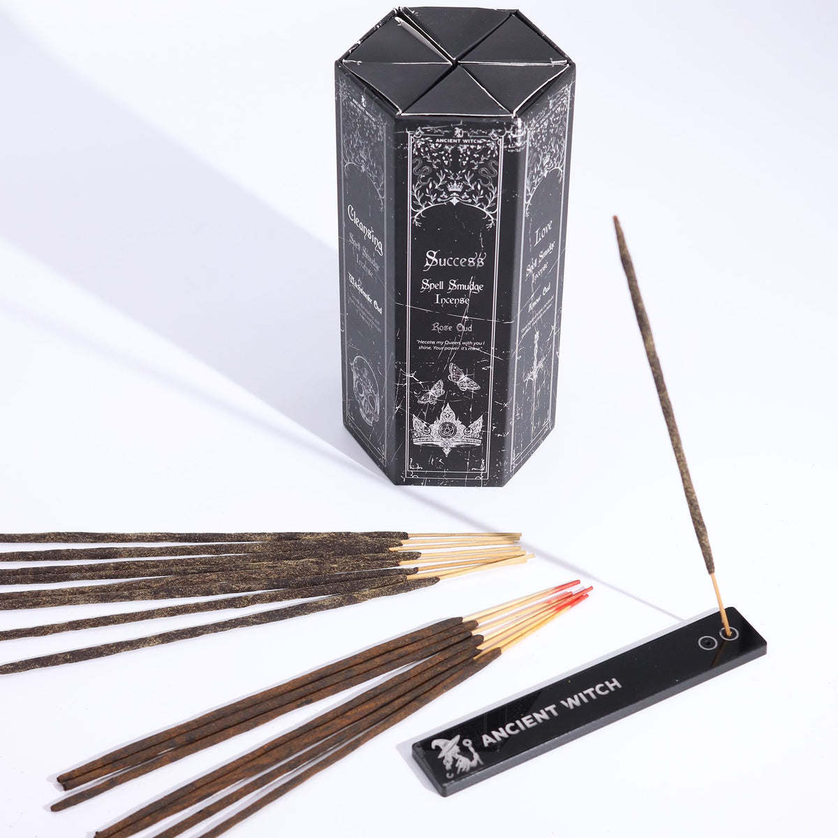 Pyramid Shape Display Incense - Set of 5